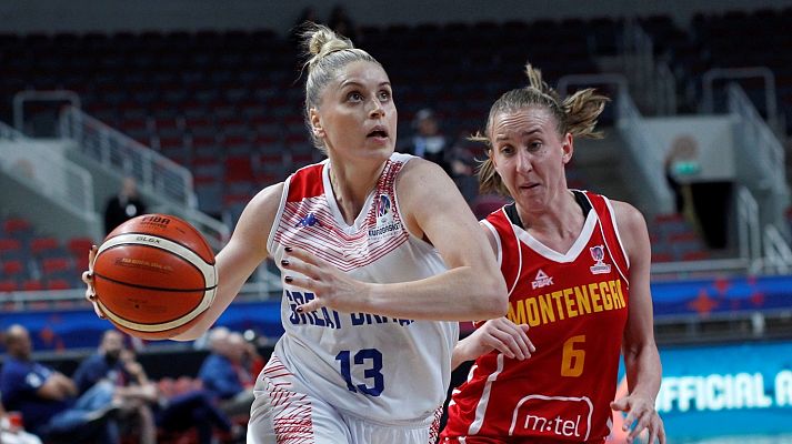 Baloncesto en RTVE - Cto. de Europa Femenino 1/8 Final: Gran Bretaña - Montenegro