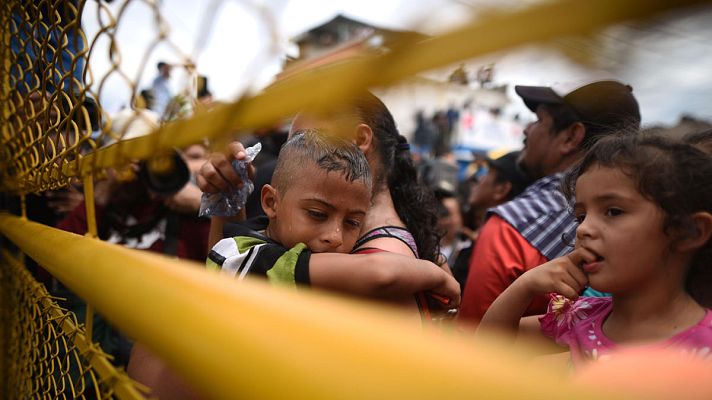 Telediario 1 - Trump anuncia redadas masivas después del 4 de julio
