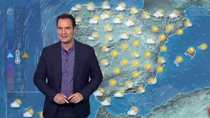 Temperaturas altas en valles del Ebro y Tajo, y lluvias en el norte - El tiempo | Ver