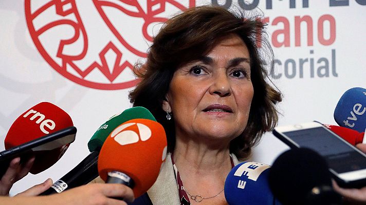 Informativo 24h - Calvo insta a Podemos a "poner sobre la mesa políticas" y tener "sentido de la responsabilidad"