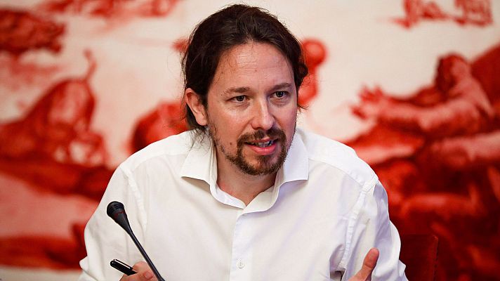 Telediario 1 - Iglesias ofrece a Sánchez ir a la investidura de julio en coalición y renunciará a ministerios si fracasa
