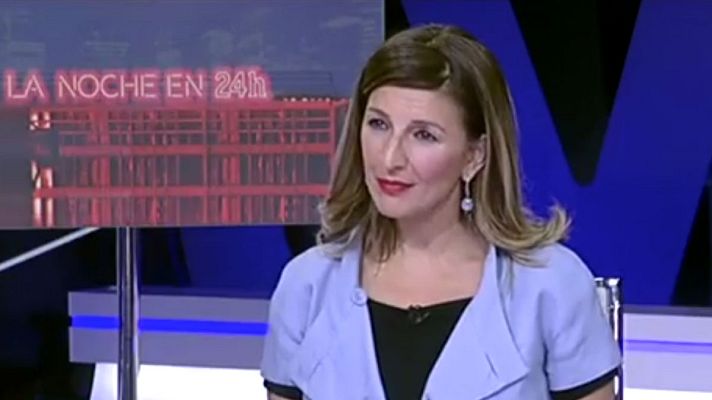 La noche en 24h - Yolanda Díaz: "Parece que Moncloa quiere la repetición de elecciones"