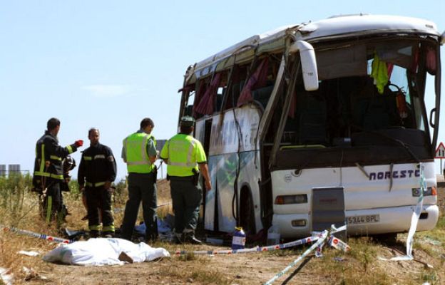  - Tres muertos en accidente de bus