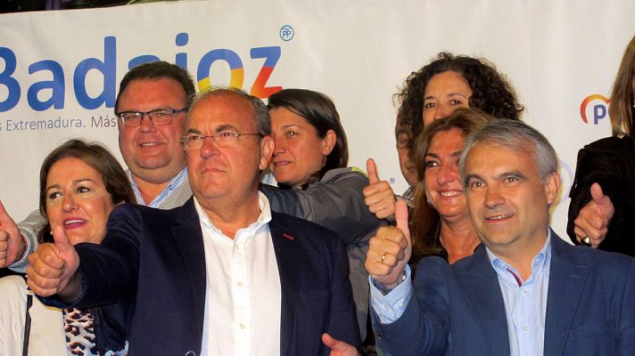 Telediario 1 - Vox entra a formar parte del Gobierno de Badajoz con PP y Ciudadanos