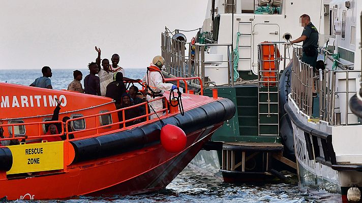 Telediario 1 - Nuevas cámaras con infrarojos permiten rescatar a naúfragos