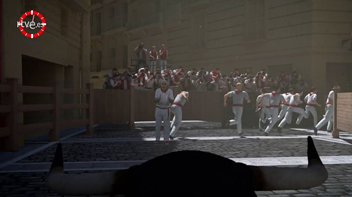 San Fermín - Todos los secretos de la curva de Mercaderes - Estafeta