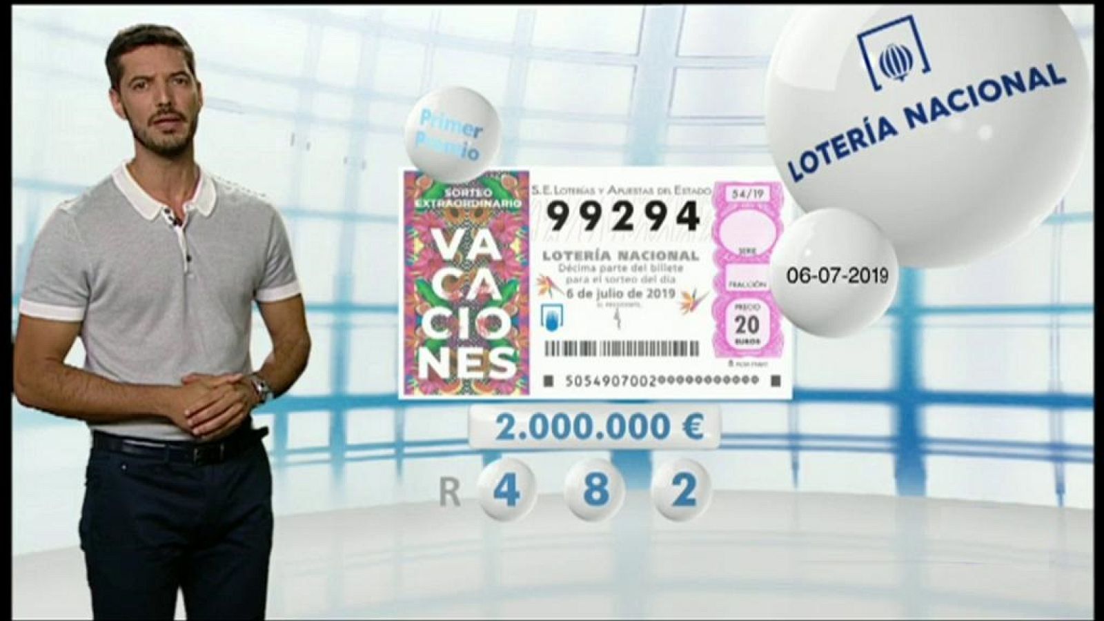 Lotería Nacional - 06/07/19 - ver ahora