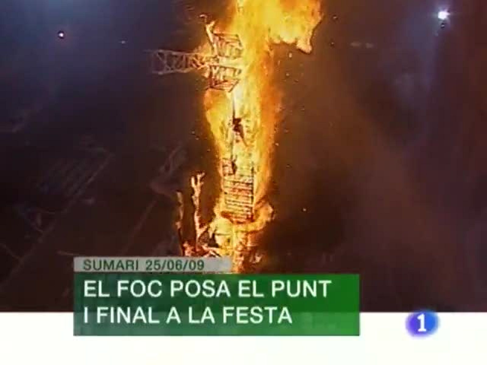 L'informatiu. Informativo Territorial de la C.Valenciana (25/06/09)