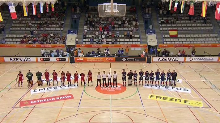 Hockey sobre patines - World Roller Games masculino: España - Francia