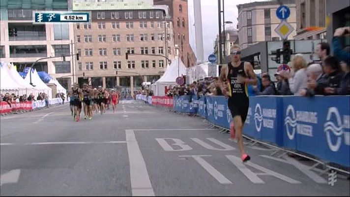 Triatlón - ITU World Series. Carrera Elite masculina Sprint. Hamburgo