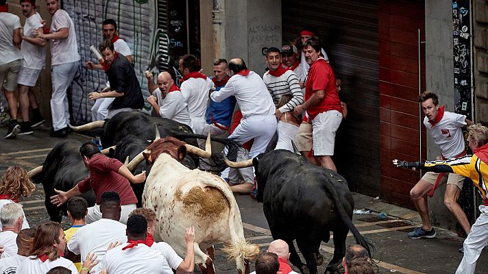 San Fermín - "Pensábamos que iba a ser un encierro sencillo y no lo ha sido"