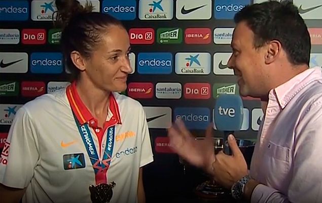 Telediario 1 - Laia Palau: "Esto es histórico y no se volverá a repetir"
