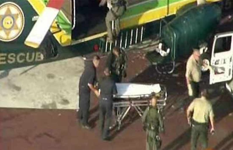 Trasladan el cuerpo de Jackson en helicóptero