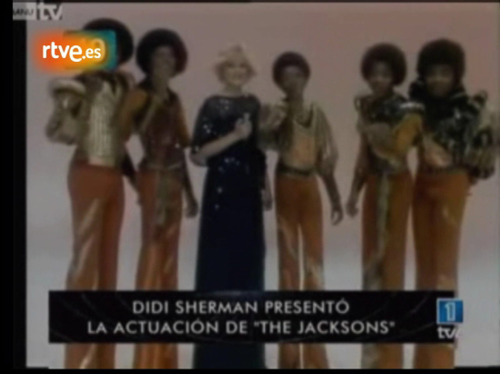 Los Jackson Five cantan el cumpleaños a TVE | Ver