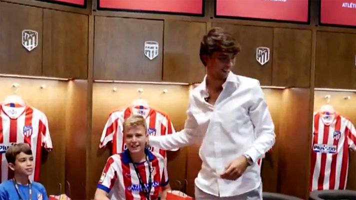 Telediario 1 - Un regalo de cumpleaños muy especial para los colchoneros más pequeños