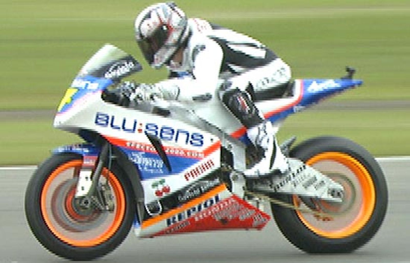 Álex Crivillé se ha subido por primera vez en una Moto2.