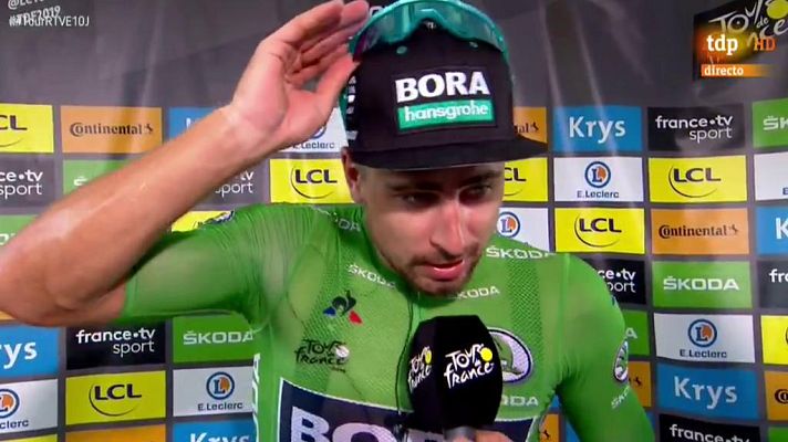 Tour de Francia - Tour 2019: Sagan, tras desquitarse por la victoria de etapa: "Victory is coming"