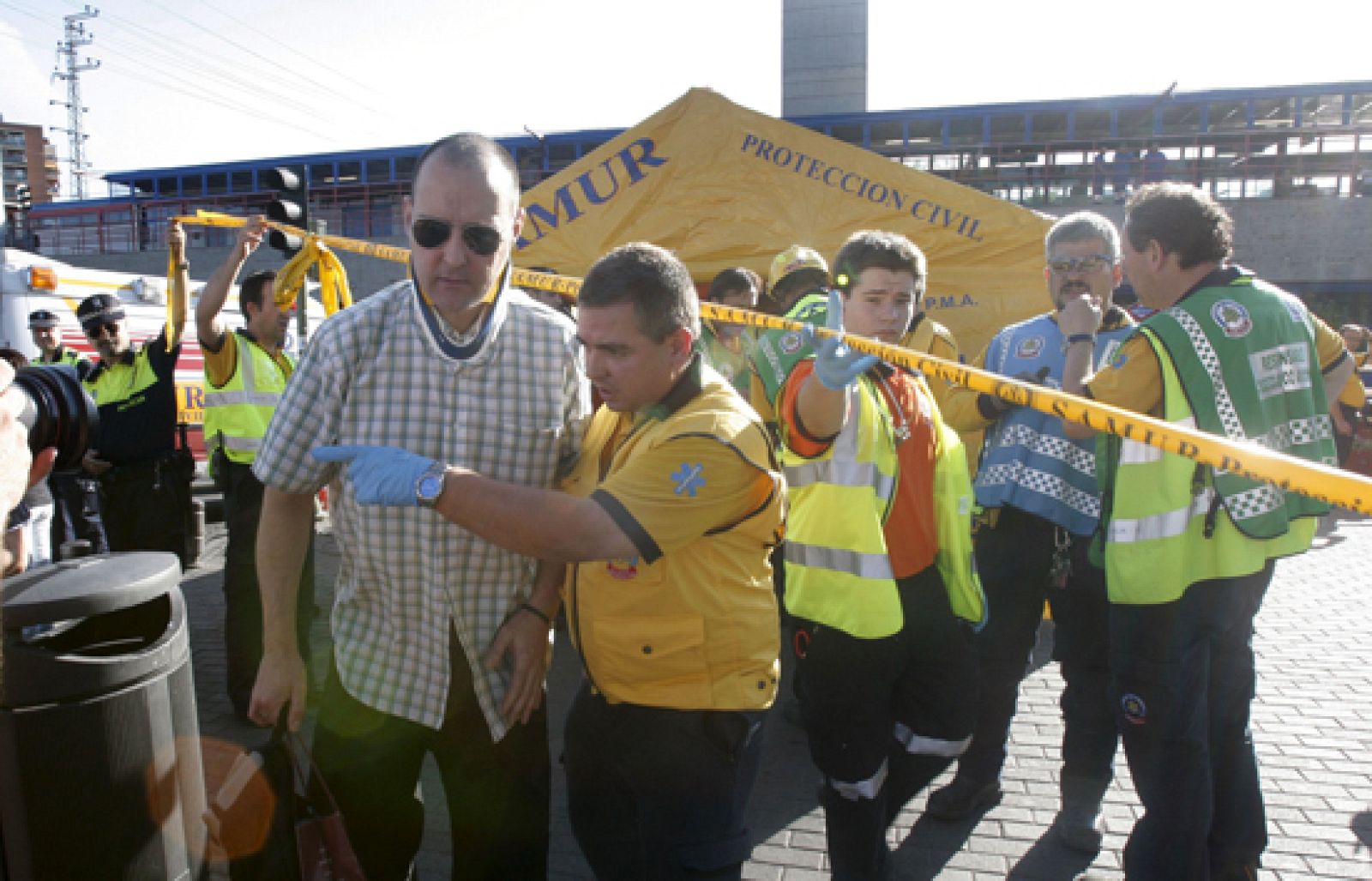 57 pasajeros han resultado heridos leves en un choque de trenes en Madrid | Ver
