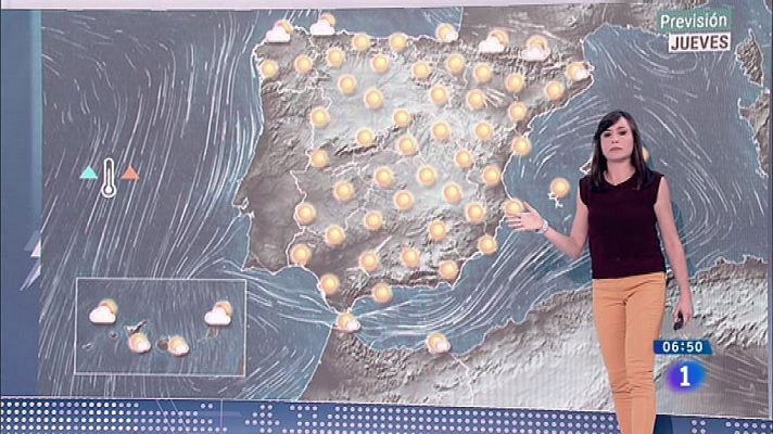 El tiempo - Las temperaturas van en ascenso este jueves en la mayor parte de la Península