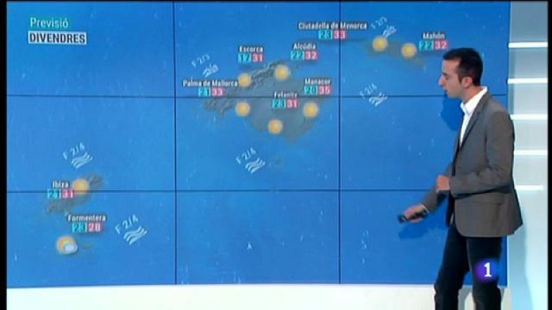 El temps a les Illes Balears - 11/07/19