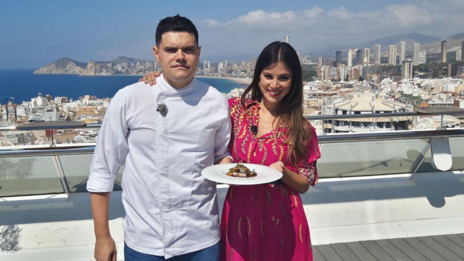 Benidorm: desde el aire, y desde el chiringuito