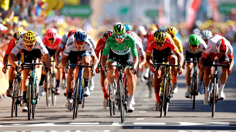 La competencia por el maillot verde es tan feroz este año que cualquier sprint intermedio parece un final de etapa.