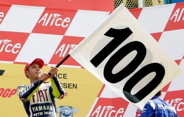  - Rossi, 100 y sumando