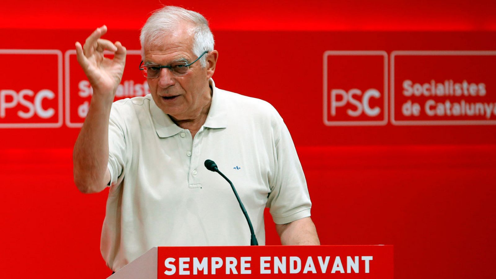 Borrell niega que el PSOE "juegue" a repetir elecciones: "Volver a votar no es una solución" | Ver