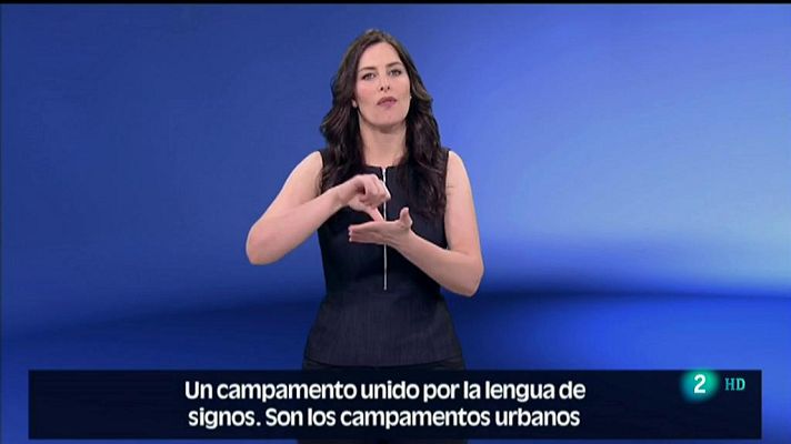 En lengua de signos - Campamento urbano de LSE para niños sordos y oyentes