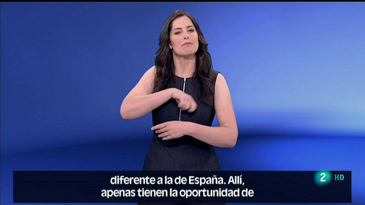 En lengua de signos - Documental "Una familia llamada esperanza" accesible