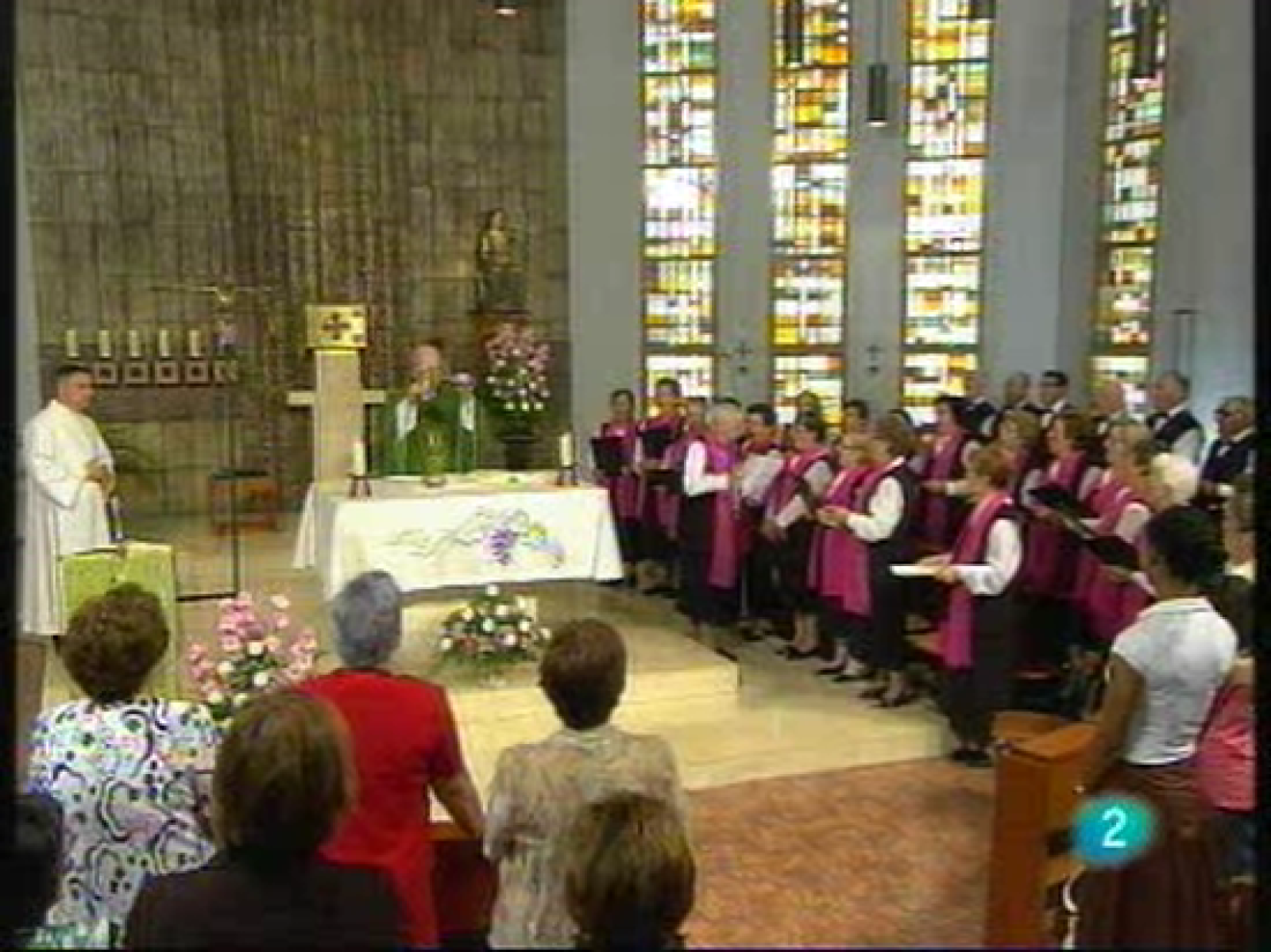 La missa, diumenge 28 de juny de 2009