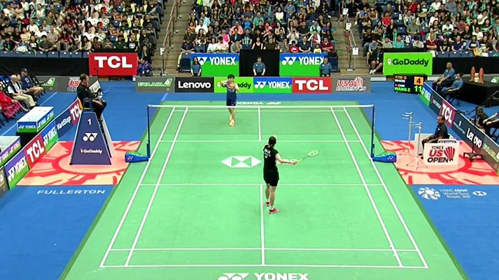 Bádminton - USA Open Individual femenino: Kim - Wang
