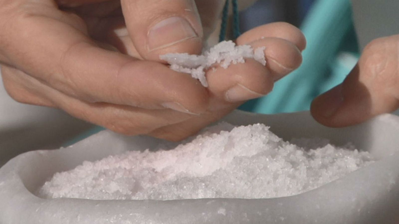 Sal de cocó y arroz de vanguardia