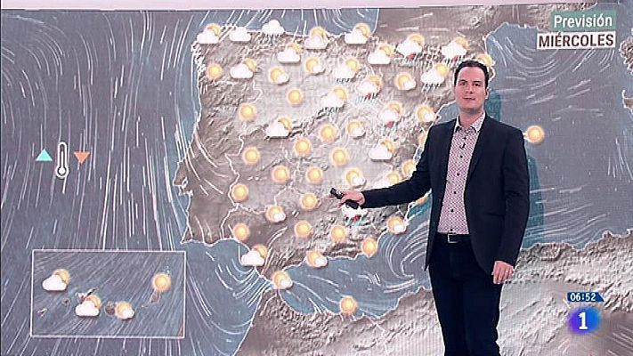El tiempo - Bajan ligeramente las temperaturas