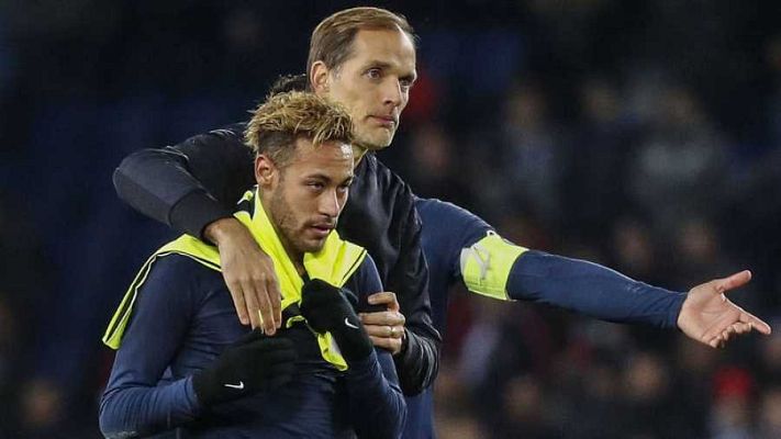 Telediario 1 - Tuchel sabía que Neymar quería irse del PSG desde "antes de la Copa América"
