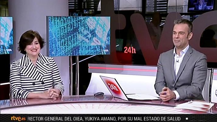 La tarde en 24h - La tarde en 24 horas - Entrevista: Paloma Llaneza.