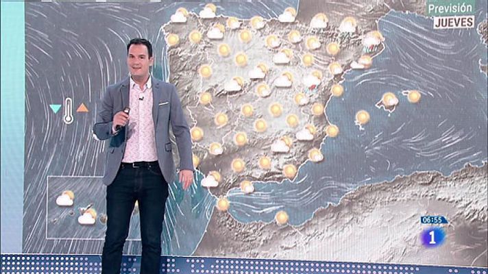 El tiempo - Temperaturas en descenso en el alto Ebro, Navarra y Canarias