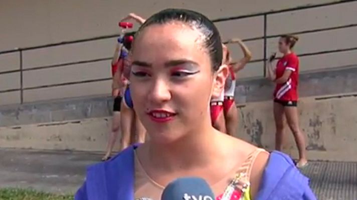 Telediario 1 - El futuro de la sincronizada española se mira en el espejo de Ona