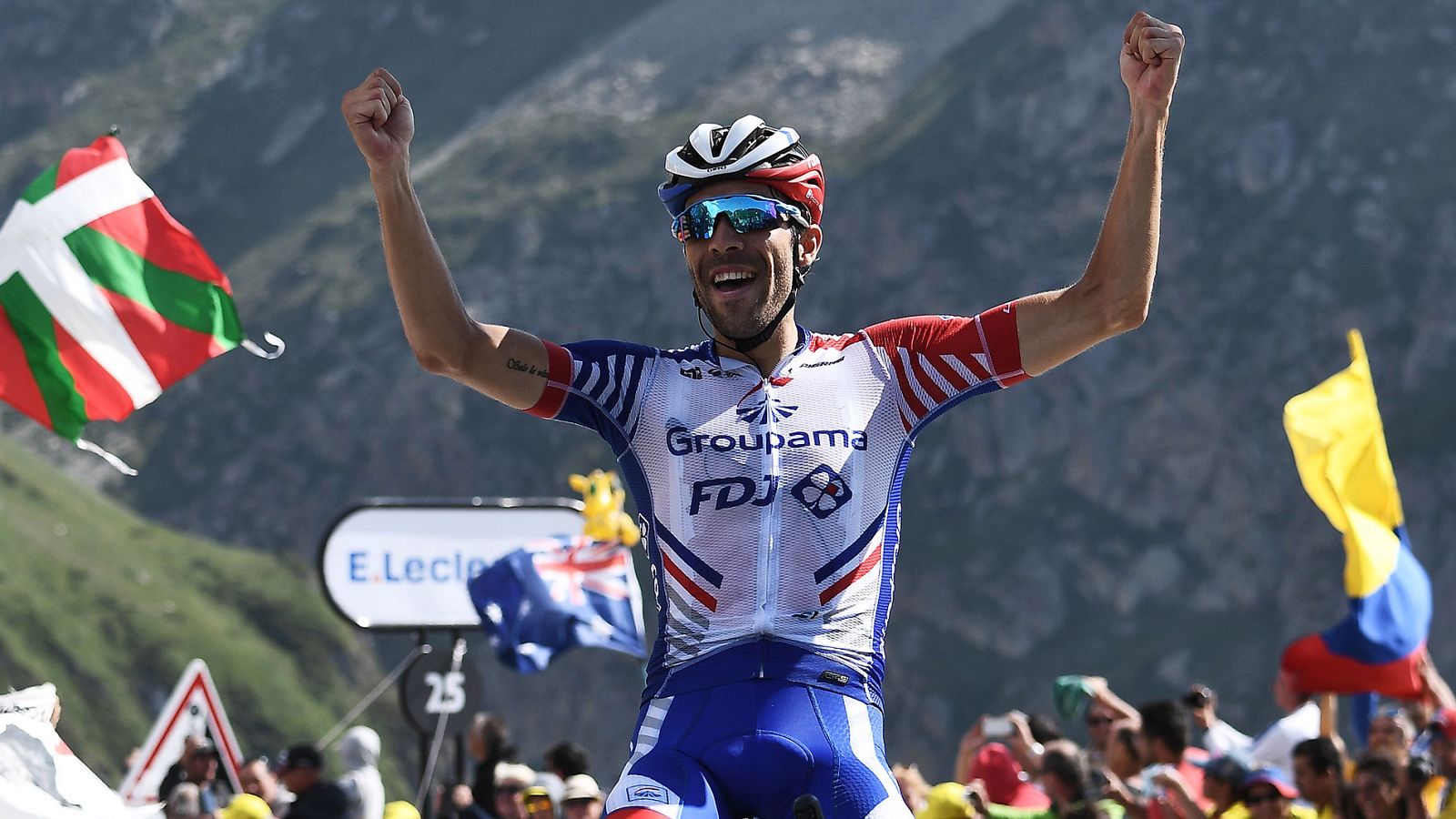 Pinot gana en el Tourmalet y Alaphilippe refuerza su liderato