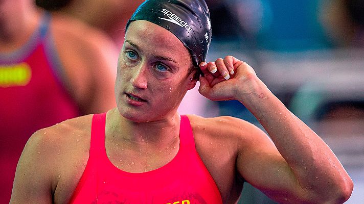  - Mireia Belmonte se queda fuera de la final de 400 libre