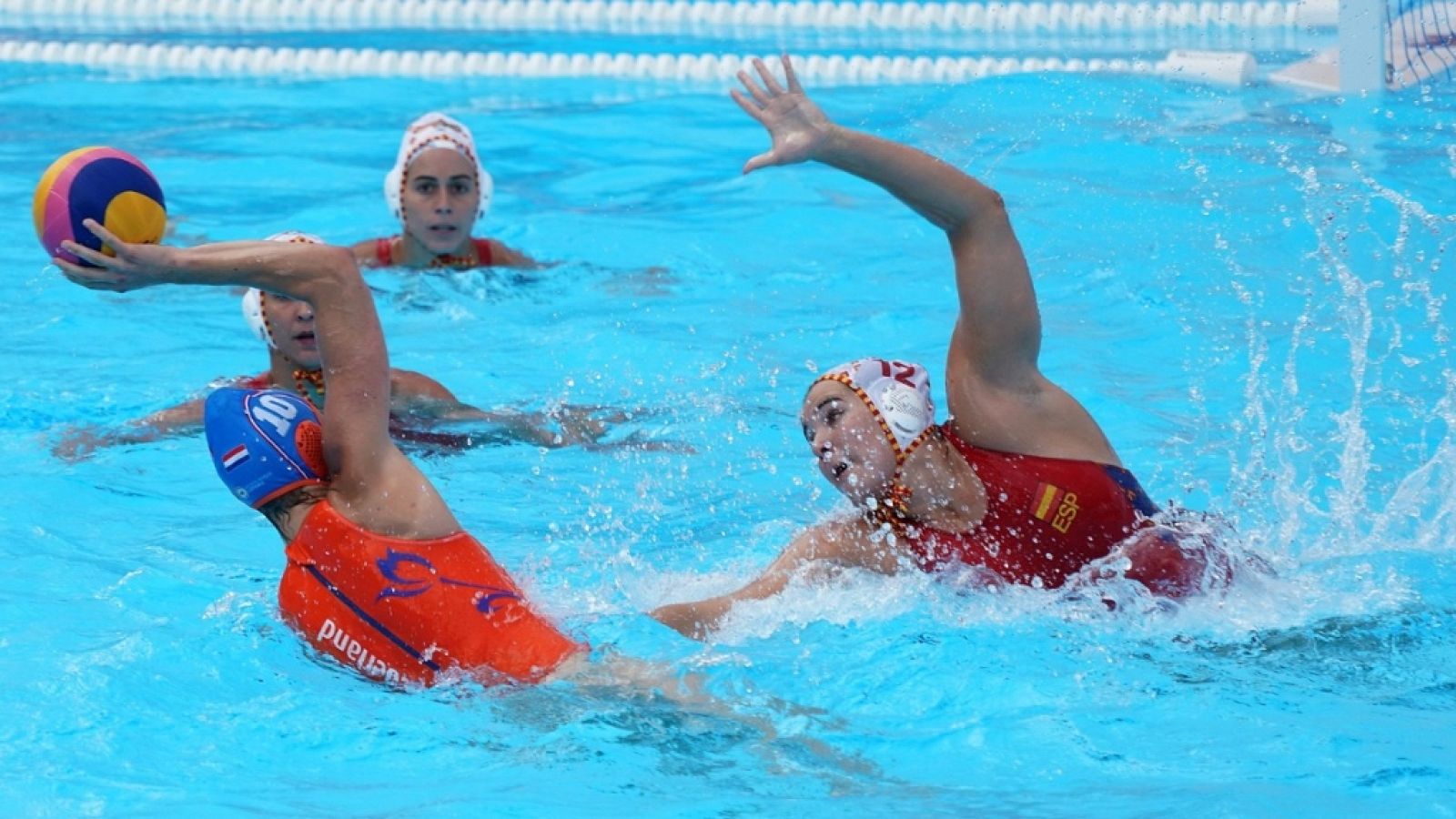 Mundial de Natación de Gwangju -  Waterpolo Femenino 1/4 de Final : España - Holanda - ver ahora