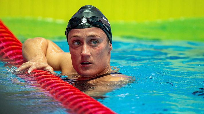 Telediario 1 - Mireia Belmonte se queda fuera de la final de 1.500