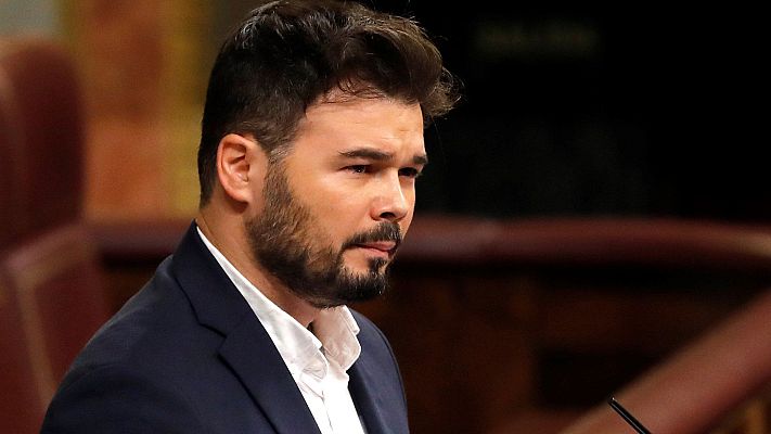 Especiales informativos - Rufián tilda de irresponsable a Sánchez