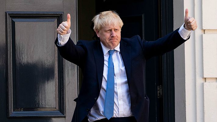 Telediario 1 - Boris Johnson es el nuevo líder de los conservadores