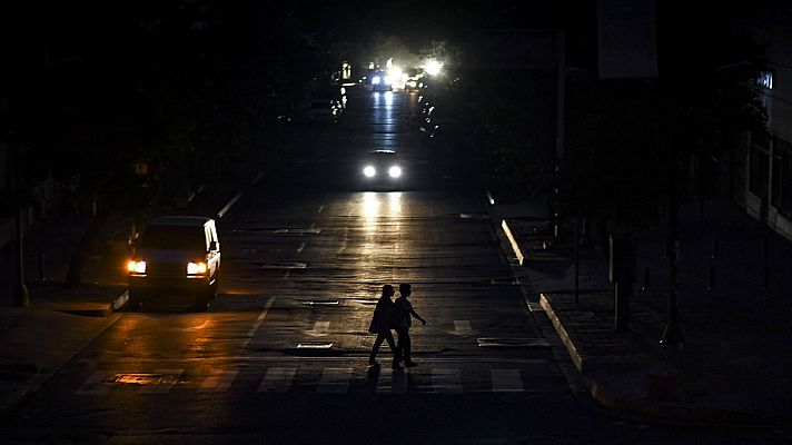 Telediario 1 - Venezuela vuelve a sufrir un apagón masivo