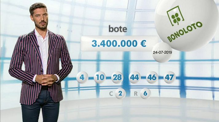 Loterías - Bonoloto - 24/07/19