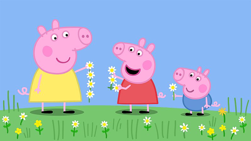 Buttercups, daisies and dandelions - Peppa Pig en inglés | Watch