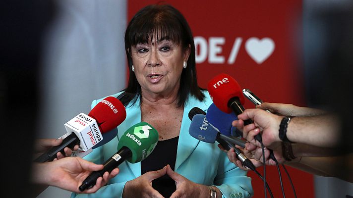 Telediario 1 - Narbona valora positivamente la propuesta de IU, que aboga por un acuerdo programático con el PSOE
