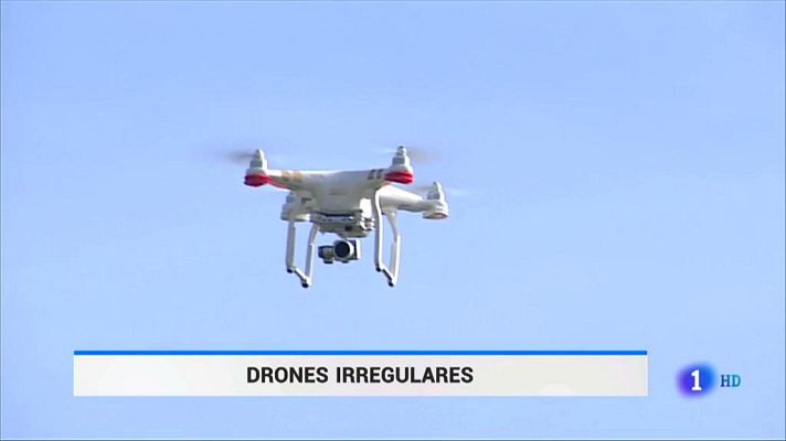 Telediario 1 - Crece el número de drones en España