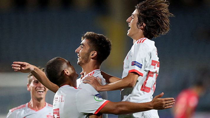  - Así celebró España el pitido final